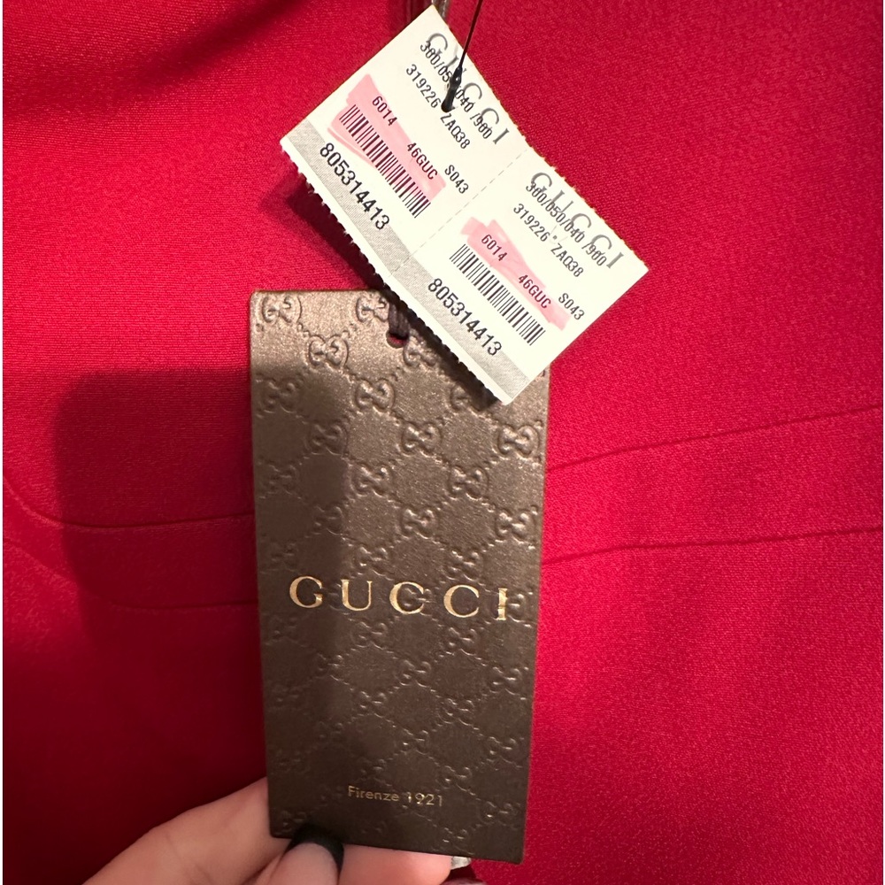 NWT Gucci Red off the shoulder Mini - Picture 3 of 4